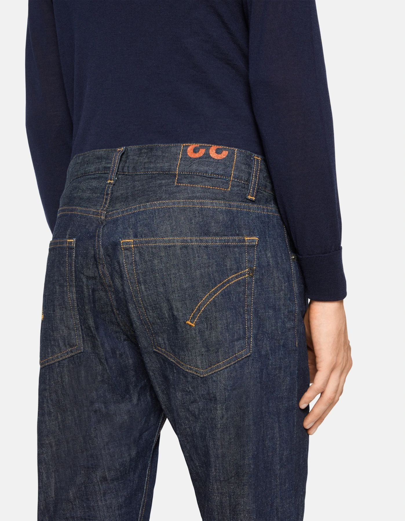 Jeans Carrot In Denim Fisso DON DUP