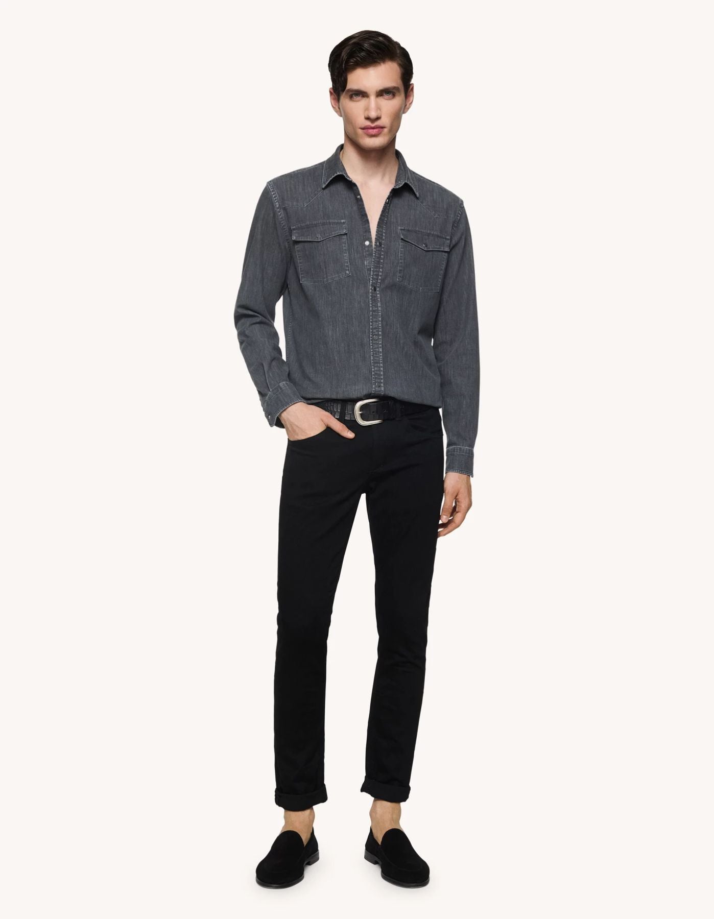 Jeans George skinny in denim stretch Don Dup