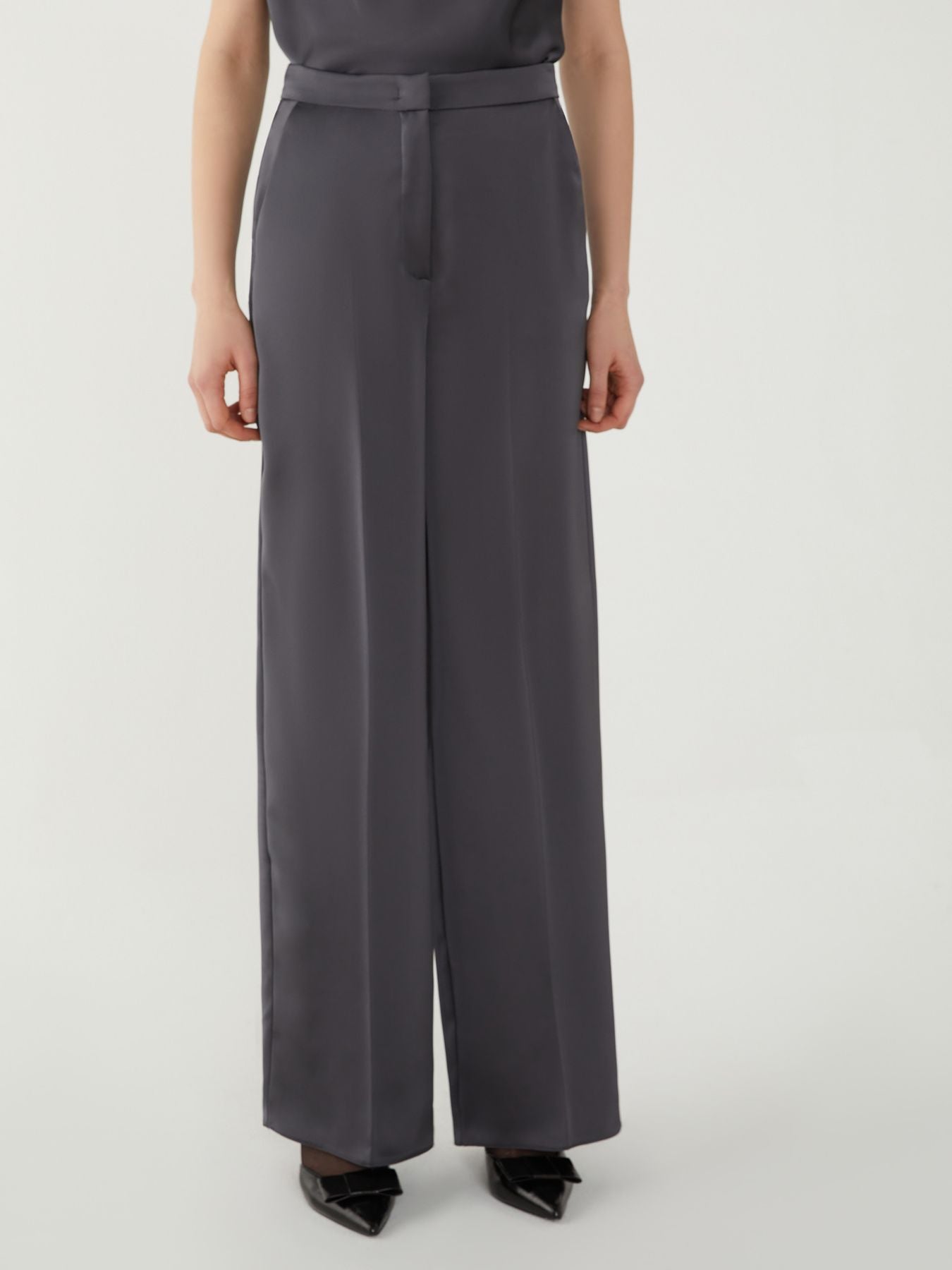 Pantaloni wide leg